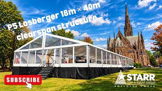 Luxury Clearspan Tent Installation in Garden City, NY | Starr Tent & Event Group — Garden City, Nassau, NY — community video