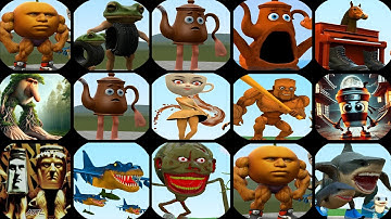 Nextbots In Playground Mod ITALIAN BRAINROT TUNG TUNG SAHUR LIN GANG MELON TAPES,Sandbox In Space