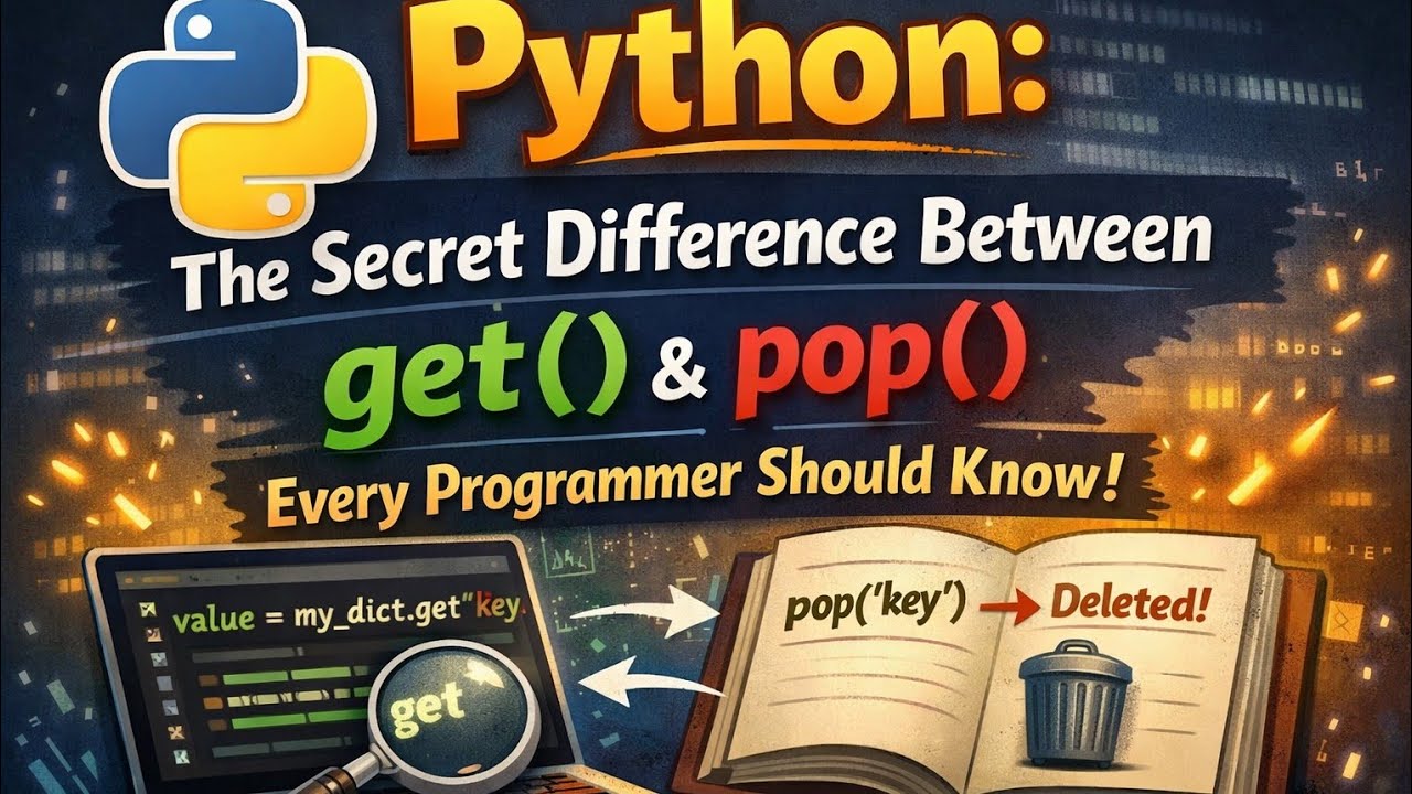 السر الخطير بين get و pop اللي كل المبرمجين لازم يعرفوه توابع متشابهة (19)