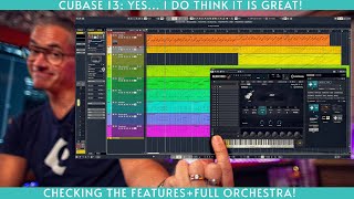 Cubase 13 New Release... it's the little things on this one! (plus the orchestra).