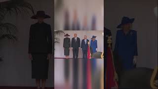 Horse From Honor Guard Drops A Pile In Front Of