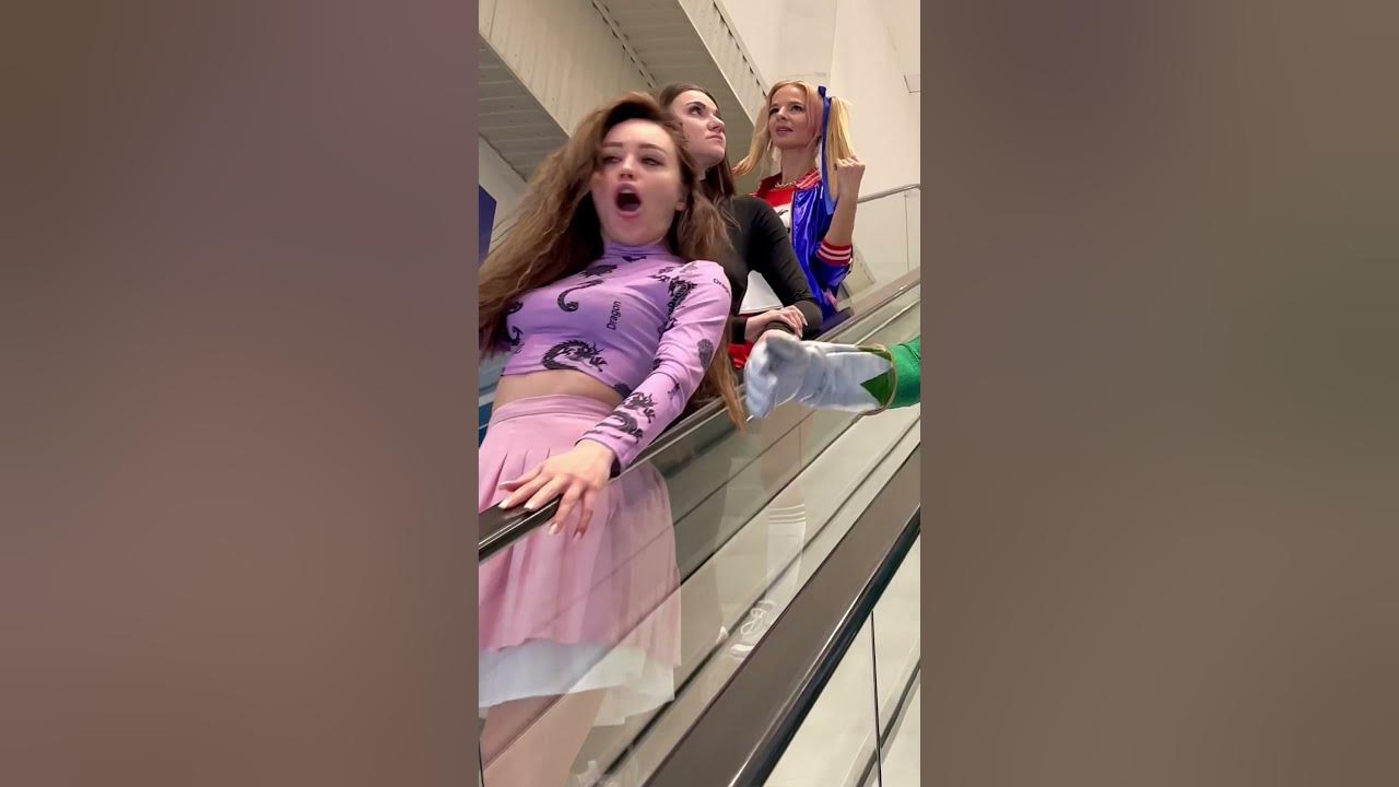 Ranger Escalator Prank YouTube