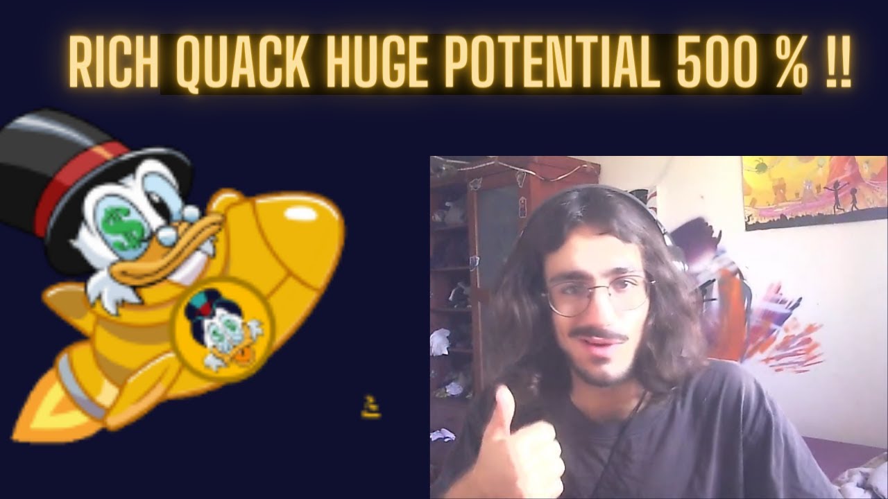 RichQuack,Crypto Gems, 500 % POTENTIAL, Crypto,Investing,CryptoCalls,Ethereum,Meme Coin,Quack,Rich