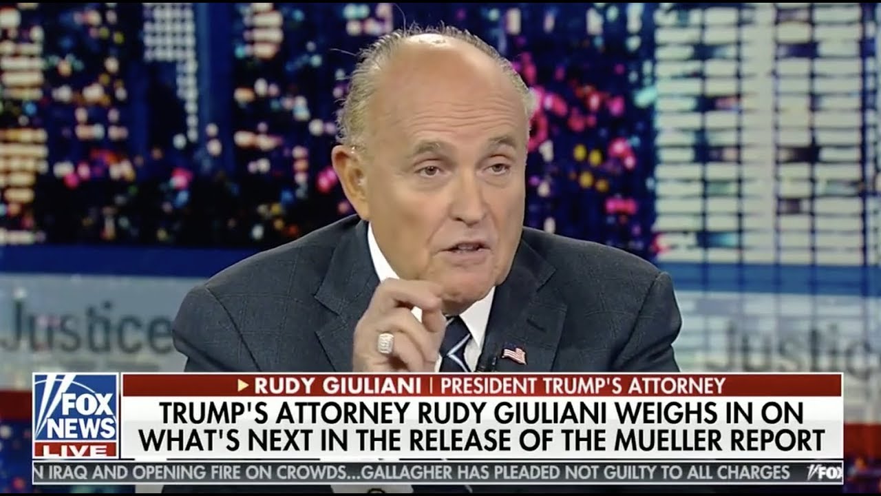 Flashback: Giuliani on Mueller Report: ‘No Collusion,’ ‘Moron’ Schiff Wants Another Investigation