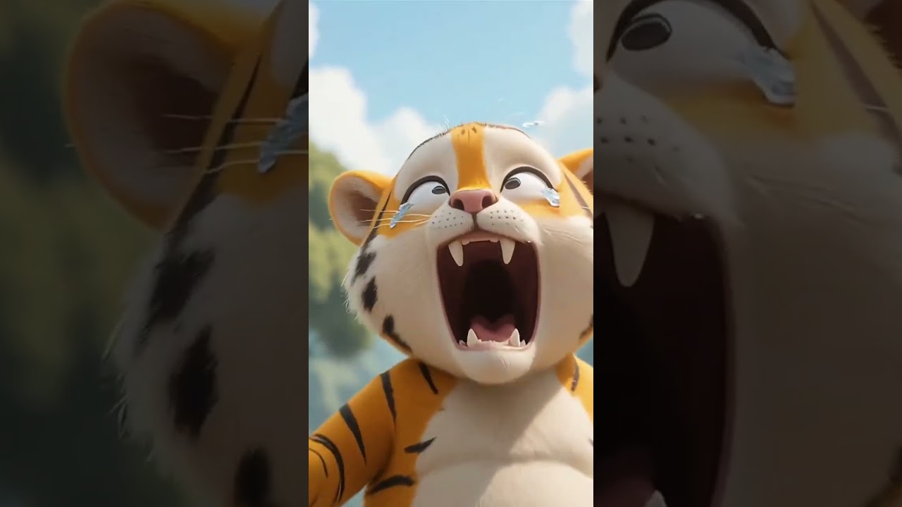 Funny fat orange cat s crazy mischief compilation l Ai cat cartoon vi# video 