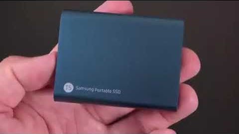 Best portable SSD for video editing 2021 Samsang T5 2