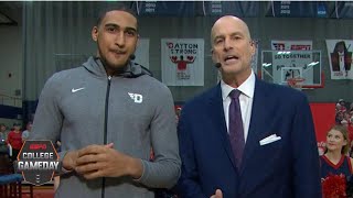 Obi Toppin reveals the first time he dunked in a basketball game, his biggest fear | College GameDay
