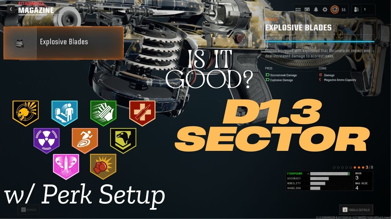 🔧 Black Ops 6: D1.3 Sector - (Explosive Rounds) Is it good? 🔧