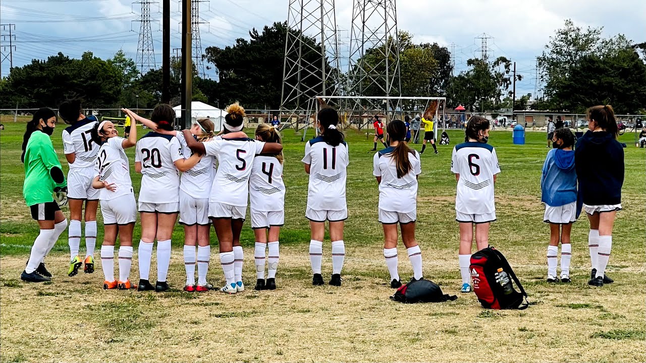 2021-05-16 U13 Girls United Bronze Division - United SB 14 (Avalanche) vs FC Long Beach (ReMatch)