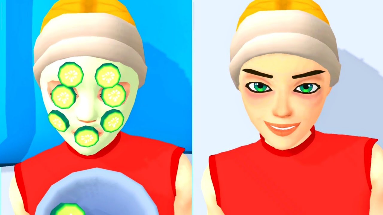 MAKEOVER RACE All Levels Gameplay Walkthrough (Android,iOS)