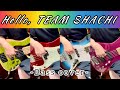 Hello, TEAM SHACHI / 4種類のベースで弾いてみた!【Bass cover】