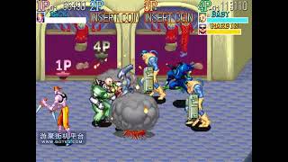 Famous Captain Commando (Wushuang version) two players Mummy and Baby, one life run, no death Net Worth