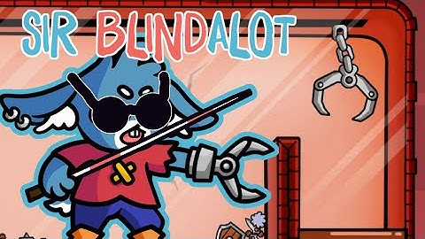 I did a FULL RUN while being BLIND! | Dungeon Clawler (Early Access)