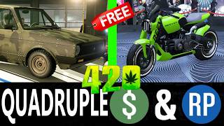 Gta 5 - 420 Event New Game Modes Quadruple Money - Event Week Discounts & More