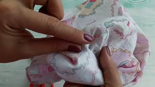 картинка: English subtitles Как сшить подкладку для рюкзака How to sew a linen for a backpack