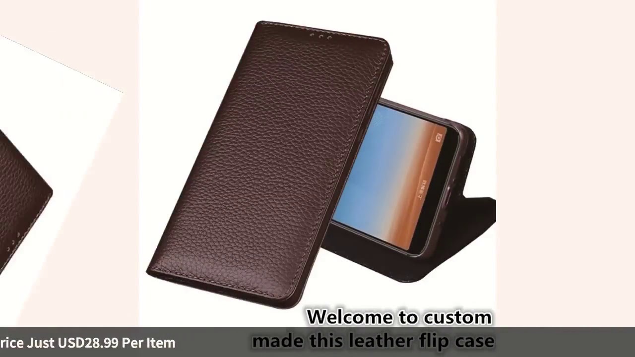 LJ16 Genuine Leather Flip Cover Case For Huawei Mate 20 Lite Phone Case For Huawei Mate 20 Lite(6...