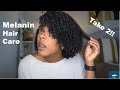 Melanin Hair Care Twist Elongating Style Cream Take Two 
