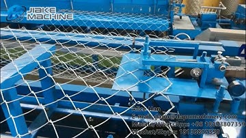 Fully Automatic Chain Link Fence Machine (Single wire making details)