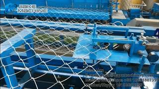 Fully Automatic Chain Link Fence Machine (Single wire making details)