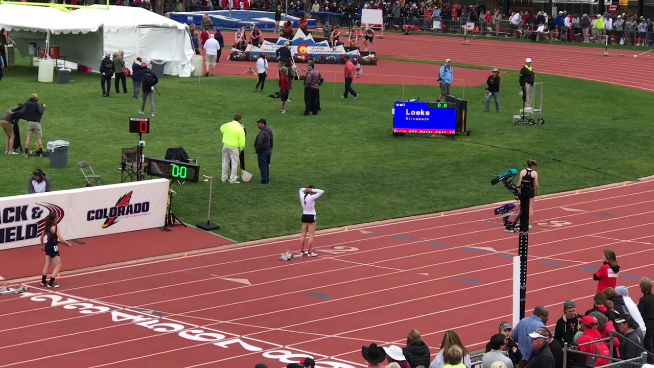 2019 Colorado State Track & Field Championships Girls 400m Finals