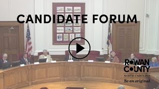 Candidate Forum - October 16, 2018