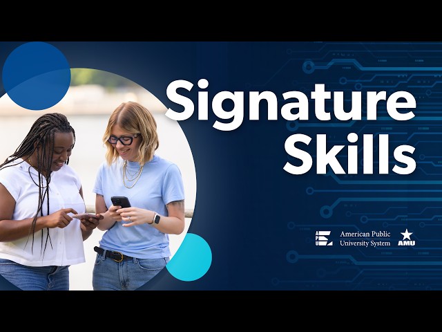 Signature Skills AMU