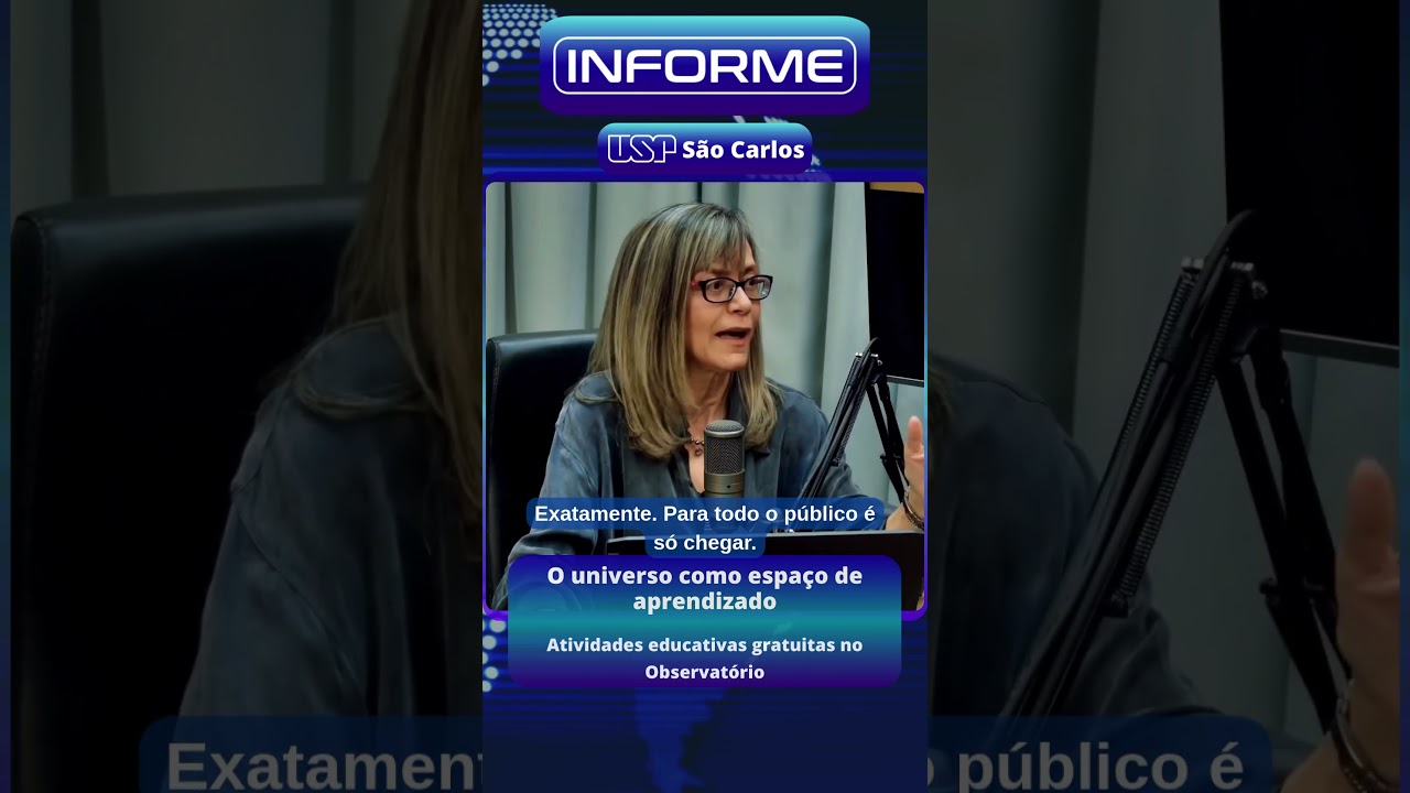 O universo como espaço de aprendizado