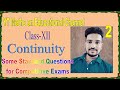 Standard-12th Continuity Part-2