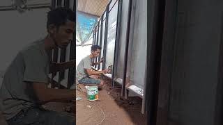 proses dempul bak truk