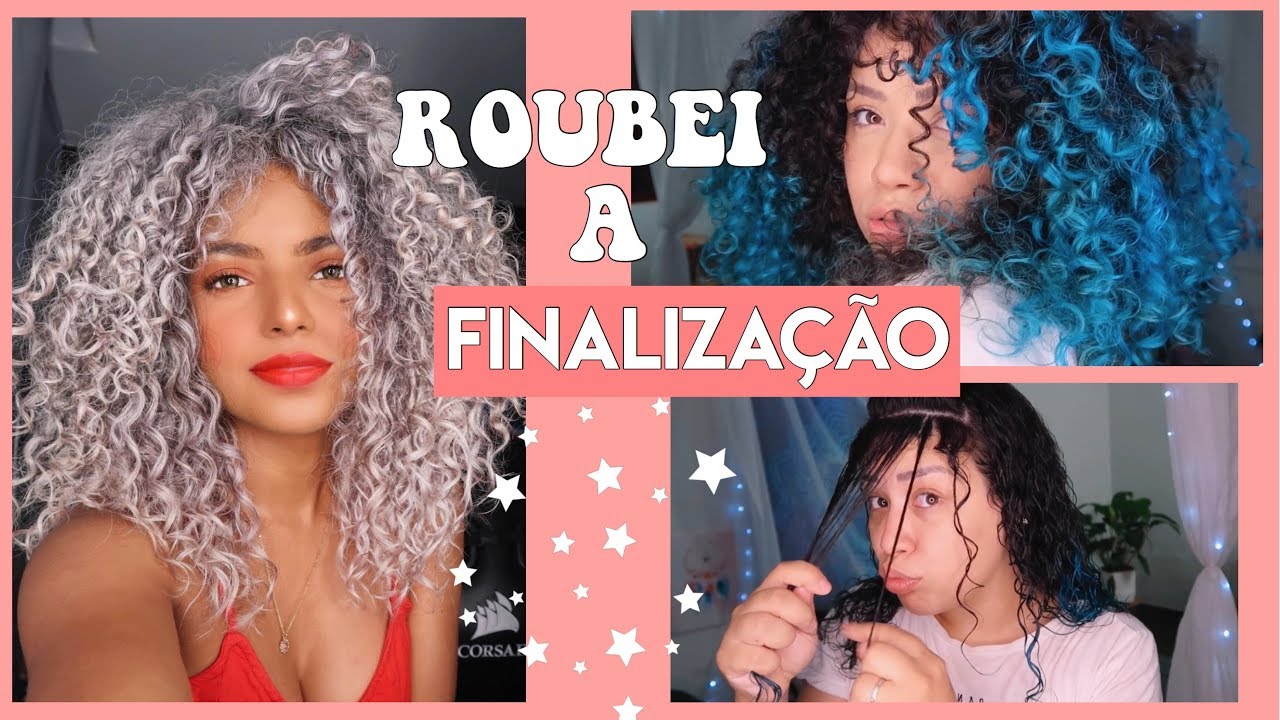 IMITEI a finalização de cabelo cacheado da BRUNA RAMOS no meu cabelo