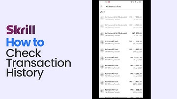 How to Check Transaction History of the Skrill Account [easy]