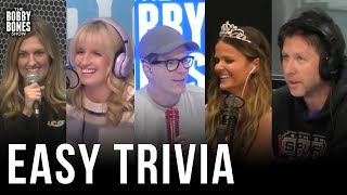The Bobby Bones Show Competes in Super Easy Trivia