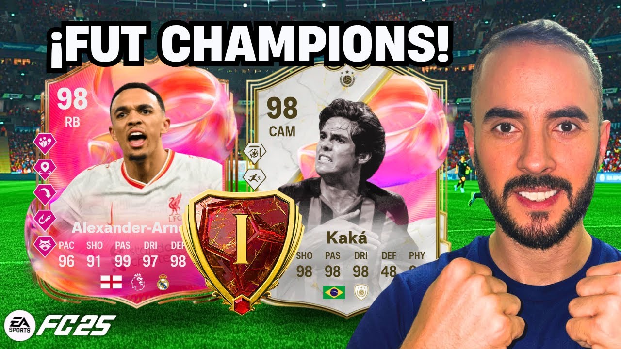 FUT CHAMPIONS CON ALEXANDER ARNOLD Y EVO TRIPLE 98 FC 25