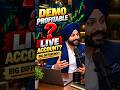 Making Money on Forex Demo? Don’t Go LIVE Yet! 🚨 #shorts