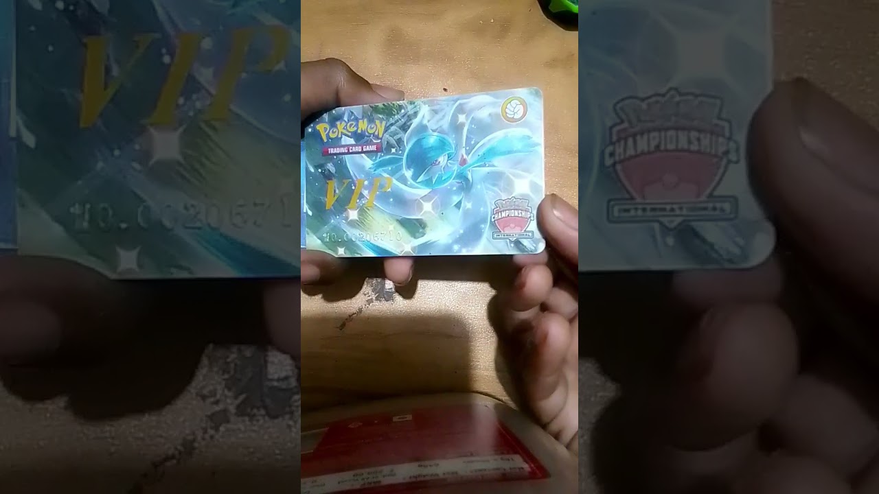 my pokemon vip card pokemon bank card ❣️