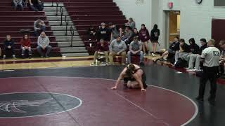 Evan varsity match vs Winters Mill 1/30/20