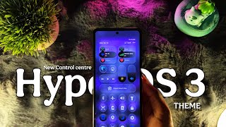 Hyperos 3 New Control centre Premium Theme For Any Xiaomi Devices | #hyperos3 
