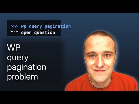 Wordpress: WP_Query Pagination (3 Solutions!!)