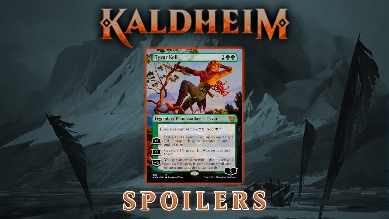 tyvar card mtg Tyvar Kell [Kaldheim Prerelease Promos]