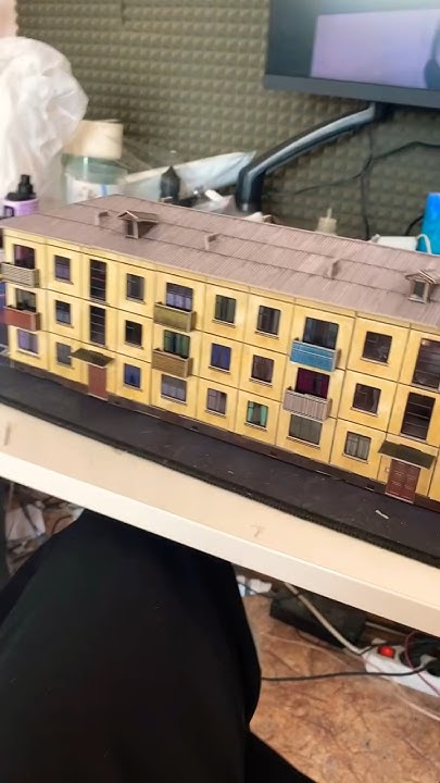 Конструктор панельки «Хрущевка»… пушка🥳😍 #funnyvideo - YouTube