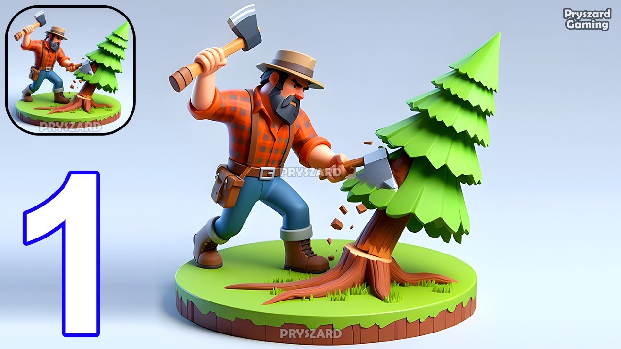 Wood Lumber Inc Gameplay Walkthrough Part 1 Wood Lumber Harvest