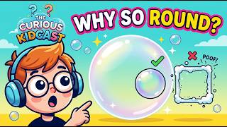 Why are bubbles always round? | Science for kids explained