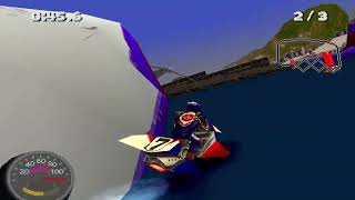 Jet Moto 2 CE - Aftershock Practice Mode Speedrun - 1:45.9 [PB]