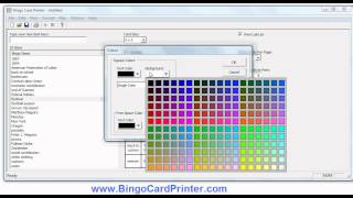 Labor Day Bingo Cards - how to create with the Bingo Card Maker by BingoCardPrinter.com screenshot 5