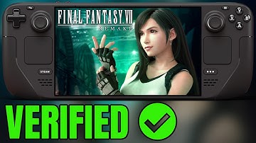 Final Fantasy 7 Remake on LCD Steam Deck VERIFIED - 60 FPS Possible?