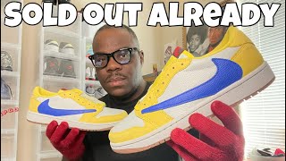 EARLY 2024 AIR JORDAN 1 LOW TRAVIS SCOTT “ELKIN” AKA THE SLEEPER!