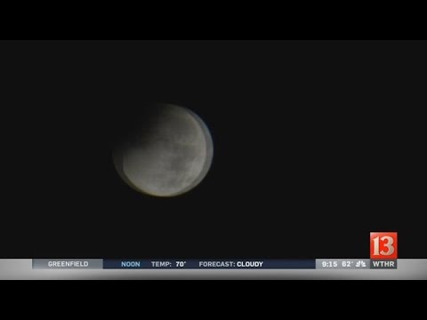 Super moon eclipse