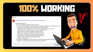 JavaScript Errors on Windows: A QUICK GUIDE