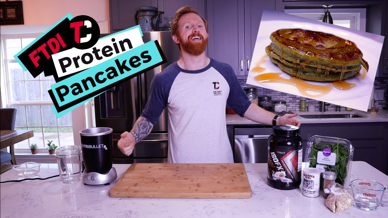 Low Calorie Protein Pancakes | The Camp FTDI Recipe | Carpenter's Kitchen
