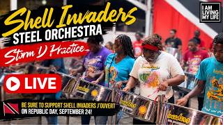 🔴 LIVE: Shell Invaders Steel Orchestra — Storm D Practice 🇹🇹 | Steelpan Live